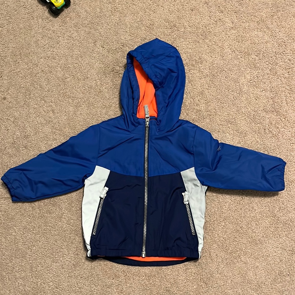 Light weight, fleece lined coat